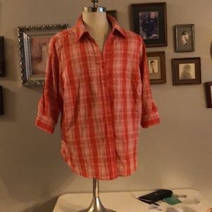 2X button down shirt